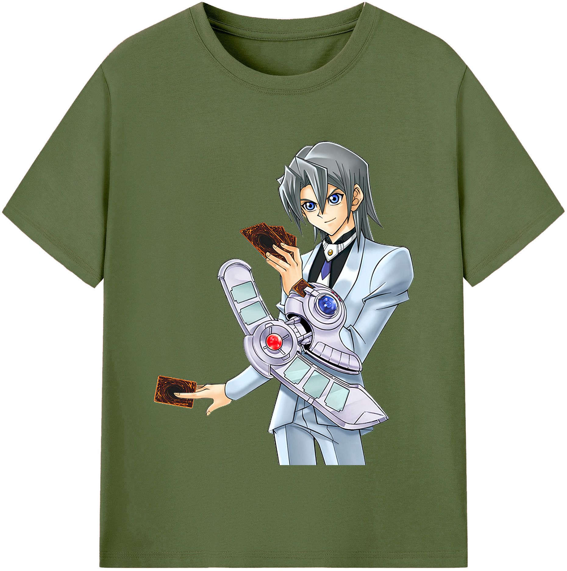 （画像用） 遊☆戯☆王 Yu-Gi-Oh! 綿100％半袖Tシャツ（フロントプリント）